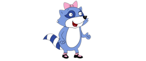 This is the Avatar Image for the Pinch Raccoon AI Voice and Text to Speech Generator